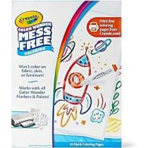 Crayola Wonder Blank Coloring Pages, 50 Count, 752840