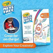 Crayola Wonder Blank Coloring Pages, 50 Count, 752840