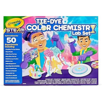 Crayola Tie Dye Color Chemistry Set For Kids, Steam/Stem Activities, Educational Toy, Ages 7, 8, 9, 10