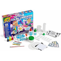 Crayola Tie Dye Color Chemistry Set For Kids, Steam/Stem Activities, Educational Toy, Ages 7, 8, 9, 10