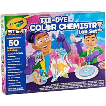 Crayola Tie Dye Color Chemistry Set For Kids, Steam/Stem Activities, Educational Toy, Ages 7, 8, 9, 10