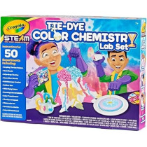 Crayola Tie Dye Color Chemistry Set For Kids, Steam/Stem Activities, Educational Toy, Ages 7, 8, 9, 10