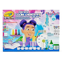 Crayola Tie Dye Color Chemistry Set For Kids, Steam/Stem Activities, Educational Toy, Ages 7, 8, 9, 10
