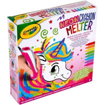 Crayola Neon Crayon Melter Unicorn Style Melting Art, Gift for Kids Arts AndCrafts for Girls And Boys, Best Tween Craft Kit Ages 8+