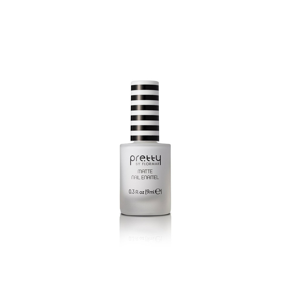 Flormar Pretty Matte Nail Enamel White M01