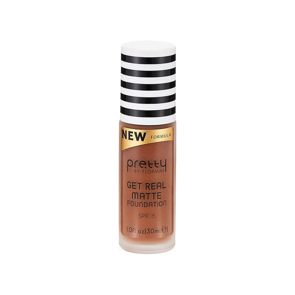 Flormar Pretty Get Real Matte Foundation Dark Caramel 014