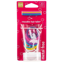 Qvs Kids Small Thin Elastics, Pack Of 20