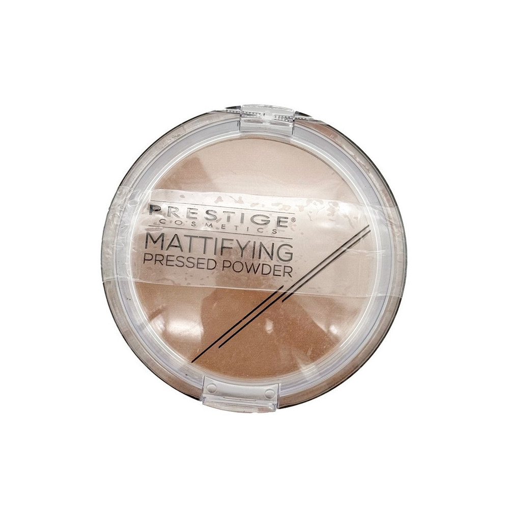 Prestige Cosmetics Mattyfing Pressed Powder, Light/Medium