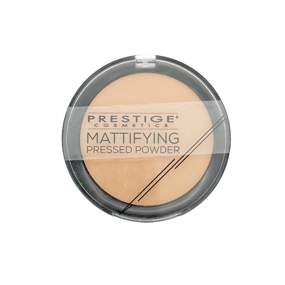 Prestige Cosmetics Mattifying Pressed Powder For Women, Medium