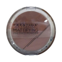 Prestige Cosmetics Mattifying Pressed Powder For Women, Medium/Deep