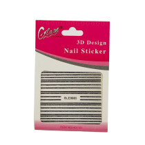 Glam Of Sweden Glamour And Sophisticated Nail Art Stripes Glitter