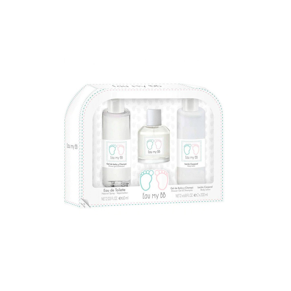 Air-Val Eau My Bb 60Ml/Body Lotion And Shower Gel, 200Ml