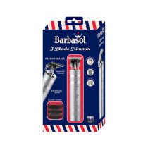 Barbasol Mens Stainless Steel T-Blade Trimmer Rechargeable
