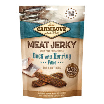 Carnilove Jerky Snack Duck With Herring Fillet For Dog, 100g
