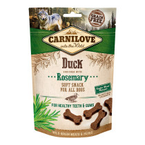 Carnilove Duck Enriched With Rosemary Soft Snack For Dogs, 200g