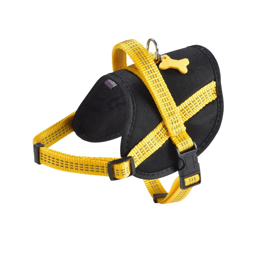 Bobby Easy Safe Harness For Dogs, Yellow Colour, Small