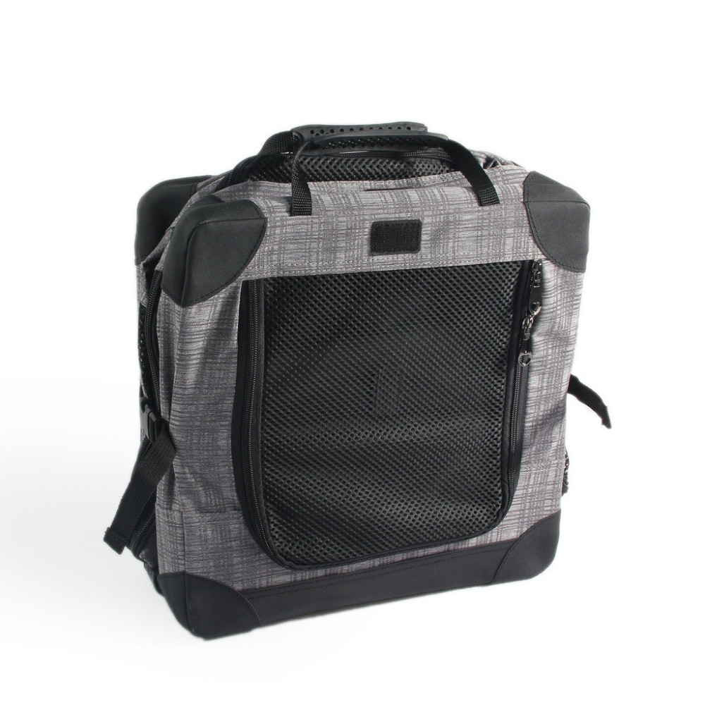 All For Paws Easy-Go Crate For Pets, Grey/Black, Extra Large