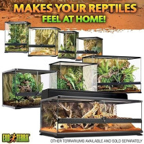 Exo Terra Glass Natural Terrarium, Medium, 60 x 45 x 60 cm