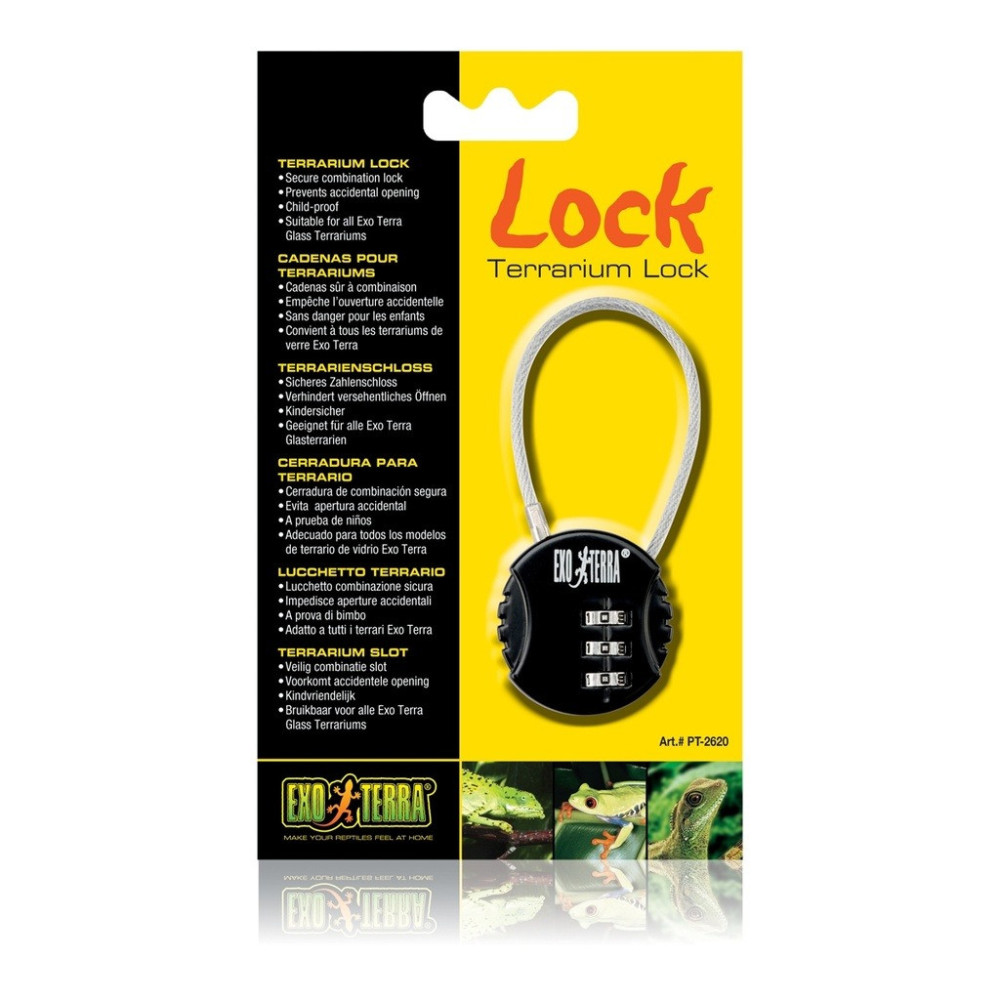 Exo Terra Terrarium Child-Proof Secure Combination Lock