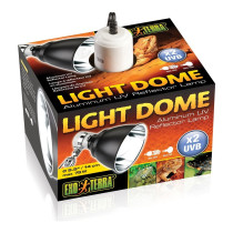 Exo Terra Light Dome Aluminium Uv Reflector Lamp Fixture, 14 cm