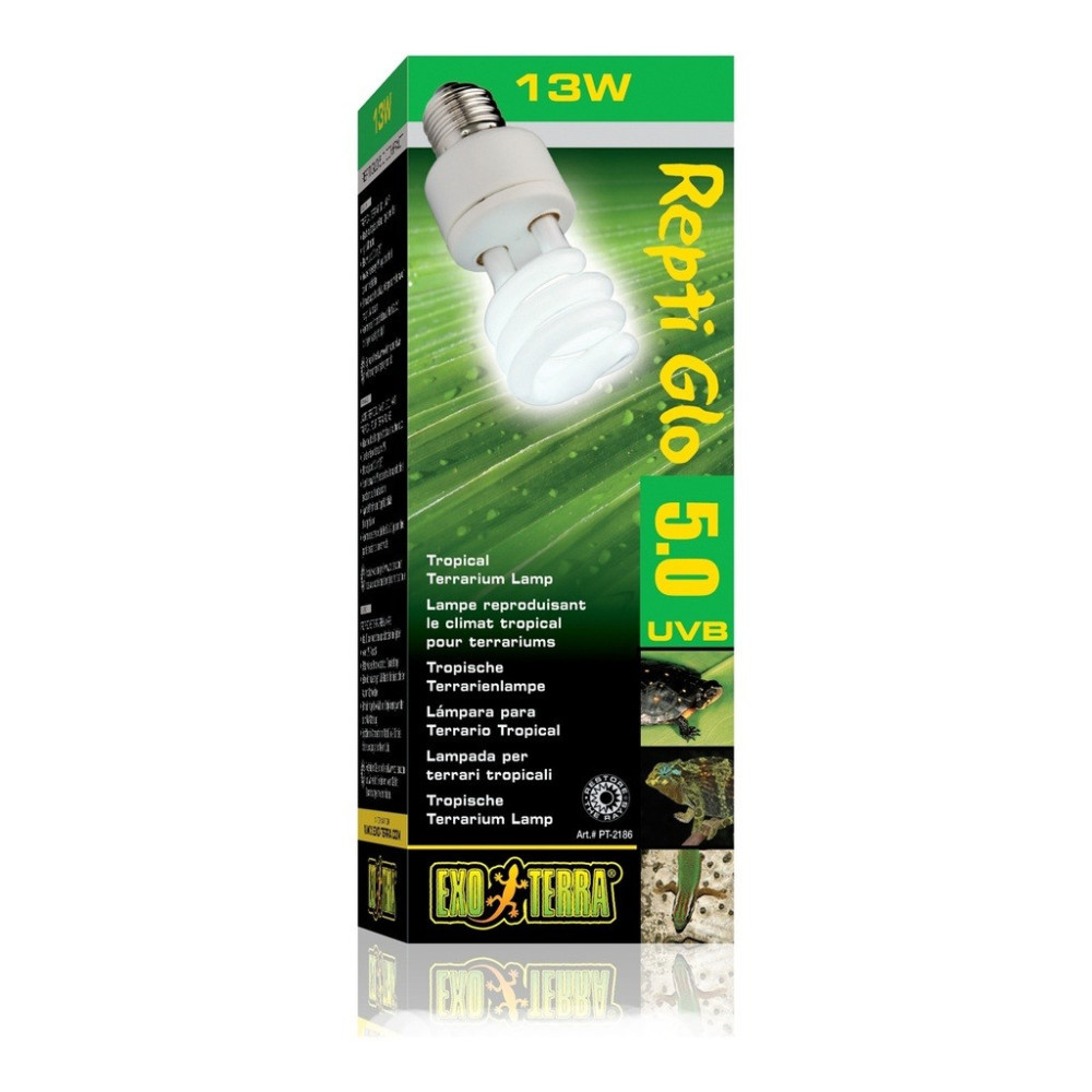 Exo Terra Natural Full Spectrum Daylight Bulb, 13 Watts