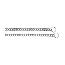 Ferplast Chrome CS Metal Choke-Chain Dog Collar, Length 34 cm