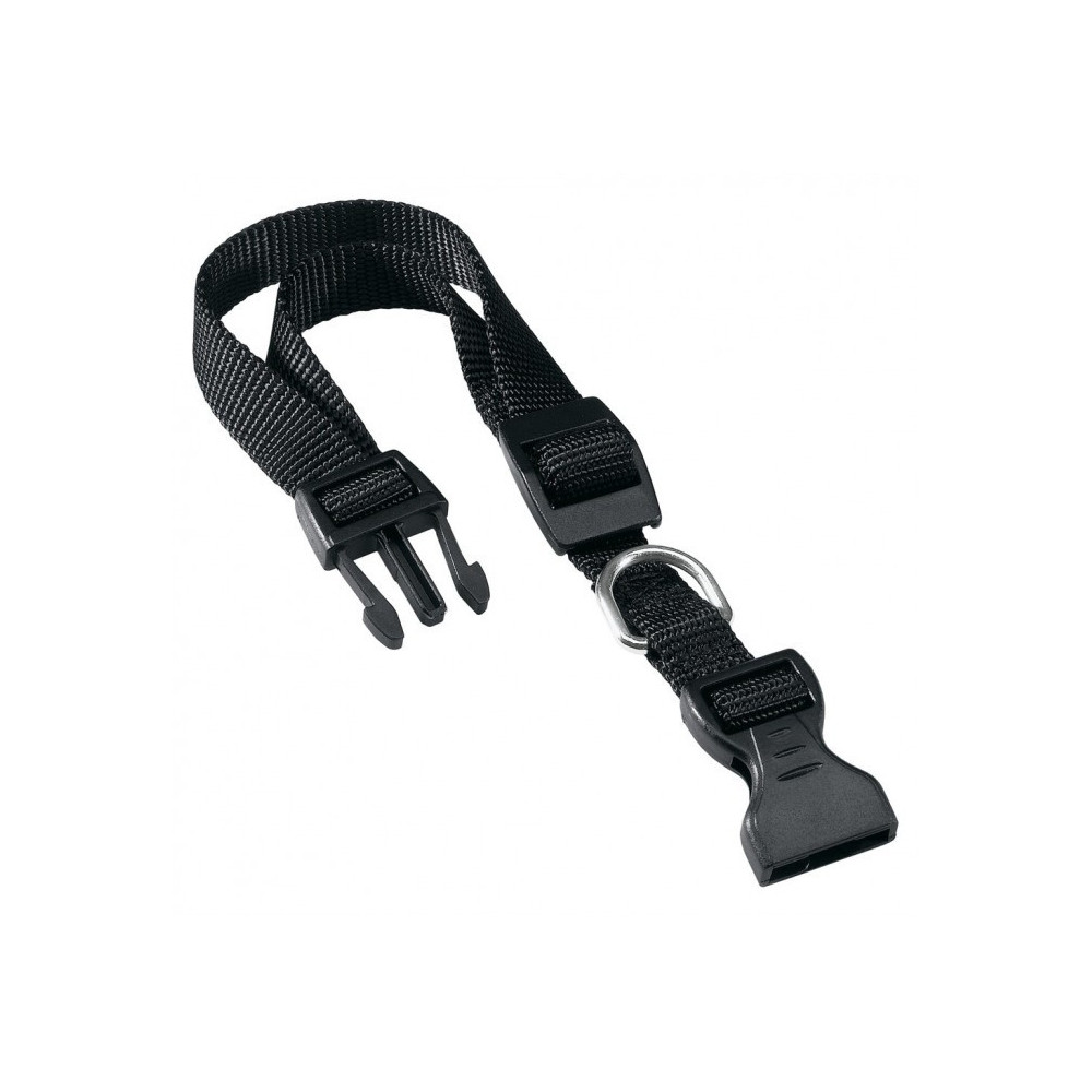 Ferplast Club Nylon Collar For Dogs, Black Colour, 18-25 cm