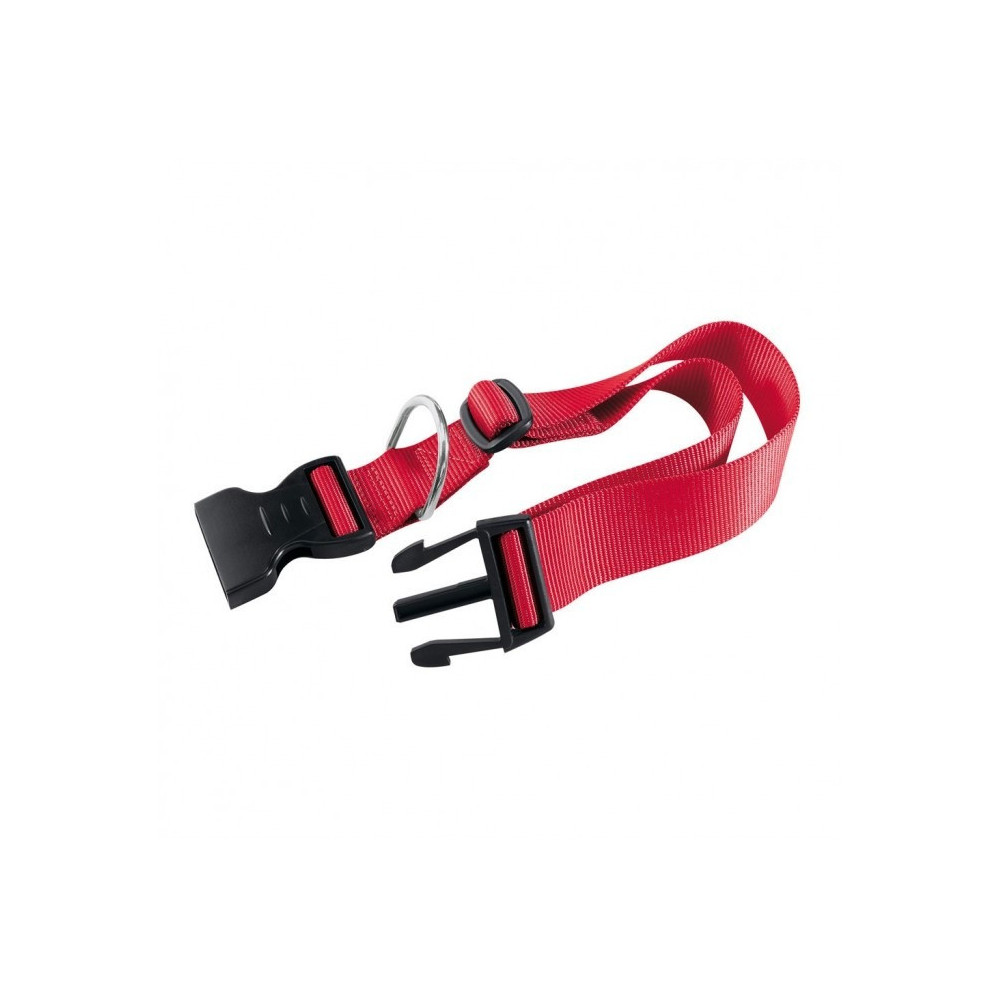 Ferplast Club Nylon Collar For Dogs, Red Colour, 20-32 cm