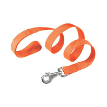 Ferplast Club Nylon Dog Leash, Orange Colour, Dimension 15mm x L 120 cm