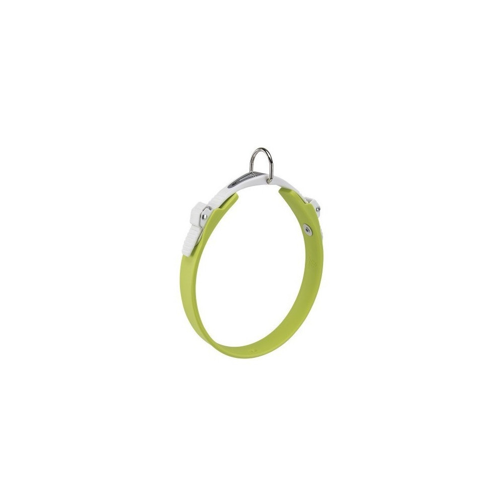Ferplast Ergoflex C22-42 Dog Collar, Green Colour, 52-60 cm x 28 mm