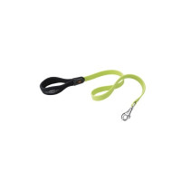 Ferplast Ergoflex Rubber Dog Leash, Green Colour, 25mm x L 55cm