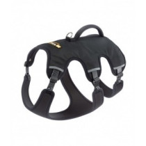 Ferplast Ergonomic Ergotrekking Chest Harness For Dogs, Black, Medium