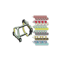 Ferplast Training Collar For Dogs, Multicolour, Extra Small