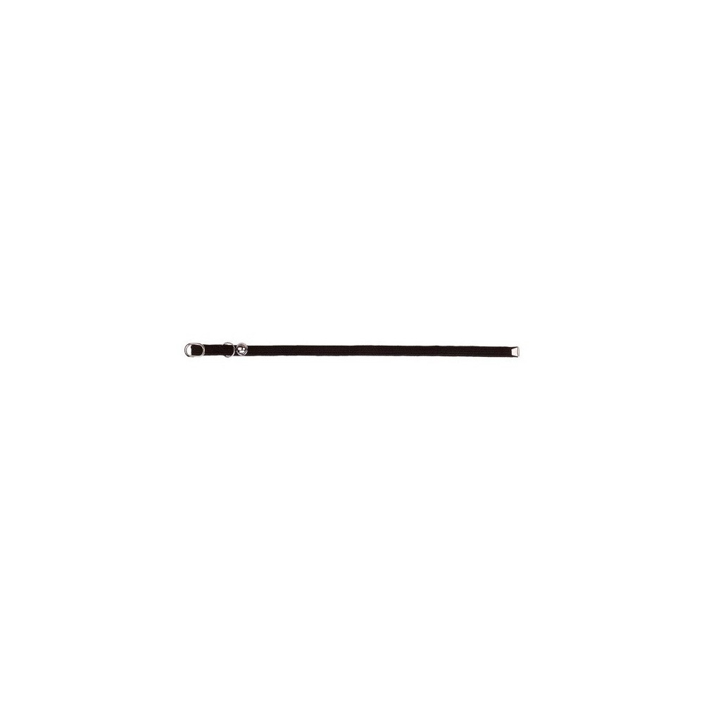 Ferplast Fantasy Ela Collar With Bell For Dogs, Black, 31cm x 10mm