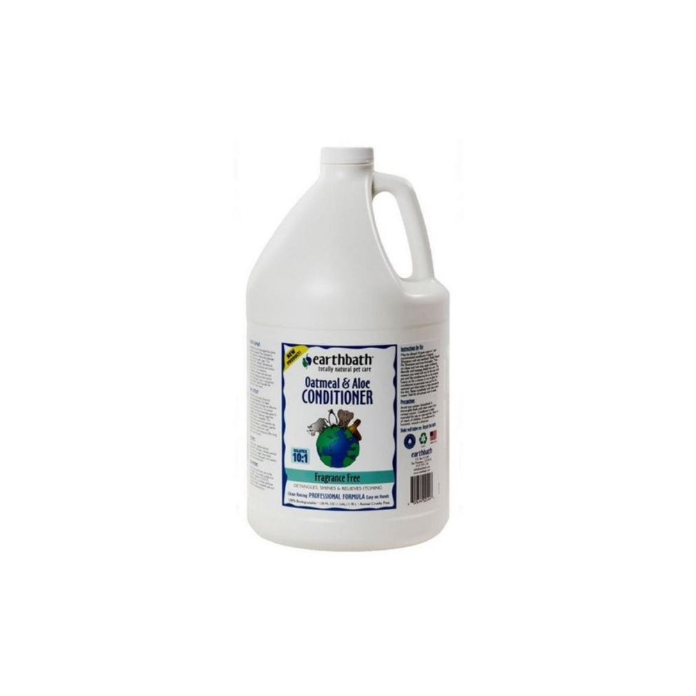 Earthbath Oatmeal Aloe Pet Conditioner Frangrance, Dog Conditioner Shampoo, 3.78 Litre