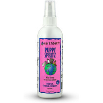 Earthbath Deodorizing Puppy Spritz With Wild Cherry Scent Spray Also Conditions And Detangles, 237 Ml