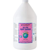 Earthbath Ultra-Mild Puppy Shampoo, Wild Cherry, Tearless And Extra Gentle, 3.78 Litre
