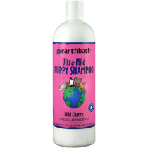 Earthbath Ultra-Mild Puppy Shampoo, Wild Cherry, Tearless And Extra Gentle, 472 Ml