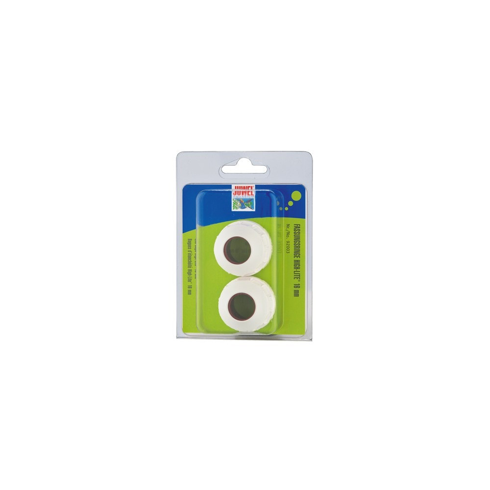 Juwel High-Lite End Caps, 16Mm, Set Of 2 Waterproof T5 Tube Light Ends