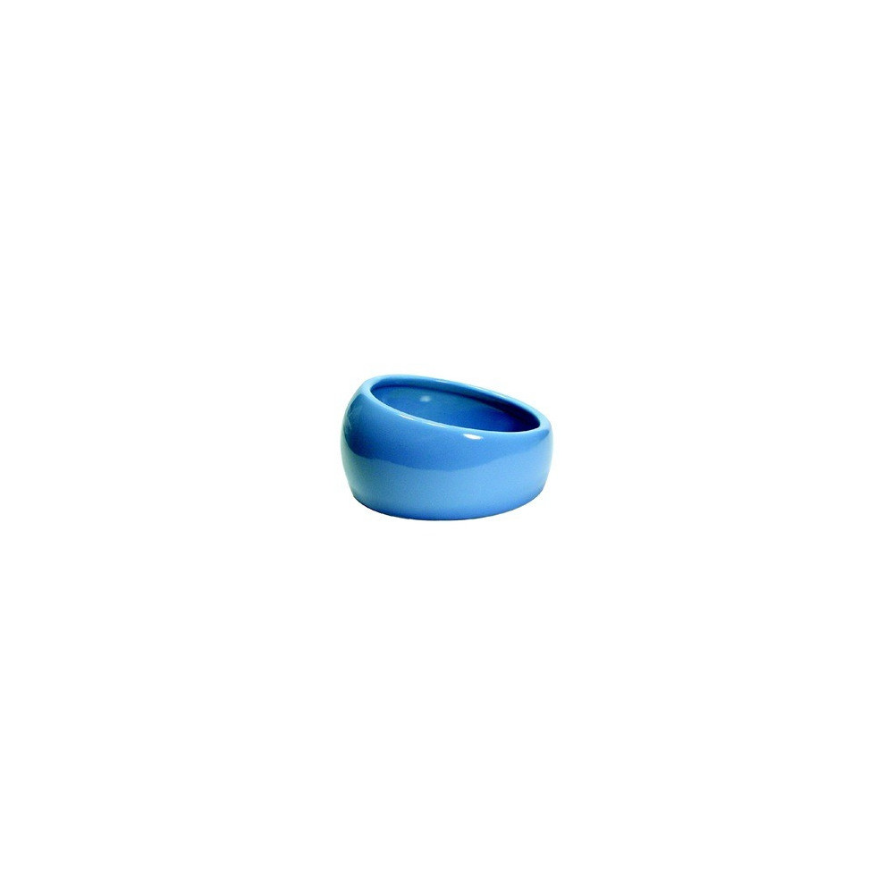 Living World Hagen Ergonomic Ceramic Dish, Large, Blue