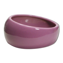 Living World Hagen Ergonomic Ceramic Dish, Large, Pink
