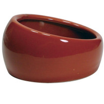 Living World Hagen Ergonomic Dish, Terracotta, Small