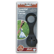 Alcott Essentials Waste Bag Carrier, Black Colour