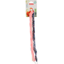 Zolux Ethicat Floral Ribbon Wand Toy For Cat, Multicolour