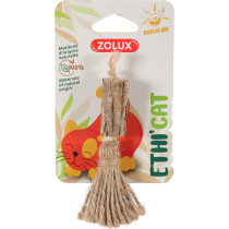 Zolux Ethicat Silver Vine Pompom Toy For Cat, Brown