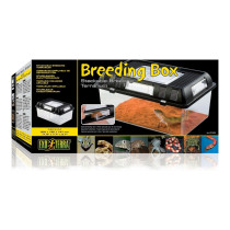 Exo Terra Breeding Box, Plastic Reptile Terrarium, Medium