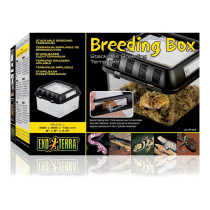 Exo Terra Breeding Box, Plastic Reptile Terrarium, Small