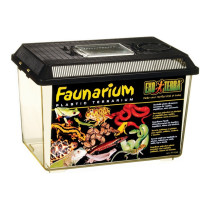 Exo Terra Faunarium, Plastic Reptile Terrarium, Medium