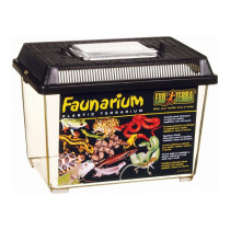Exo Terra Faunarium, Plastic Reptile Terrarium, Small