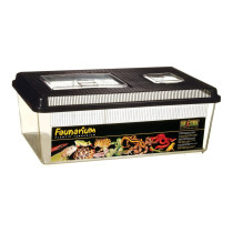 Exo Terra Faunarium Flat, Plastic Reptile Terrarium, Large